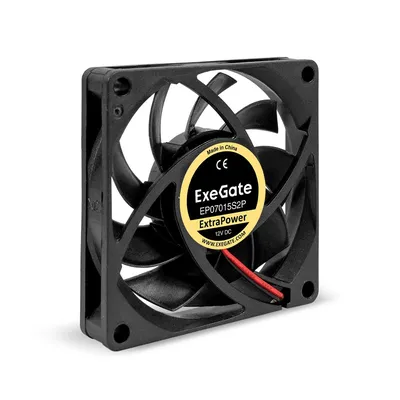 Вентилятор ExeGate EX295231RUS, 70×70×15мм, 2pin, 3000RPM