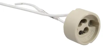 Патрон лампы IEK EPC50-04-01-K01, GU10, керамика, 250 В, со шнуром