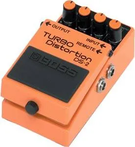 Педаль эффектов Boss DS-2 Turbo Distortion, 2 режима, 9 В