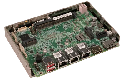 Одноплатный компьютер IEI WAFER-JL-N5105, Intel Celeron N5105, 2x SO-DIMM DDR4, 3x RJ-45