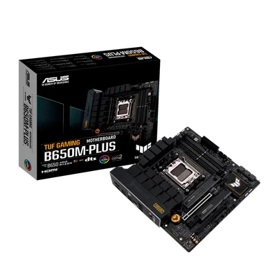 Материнская плата ASUS TUF GAMING B650M-PLUS, Socket AM5, mATX, DDR5