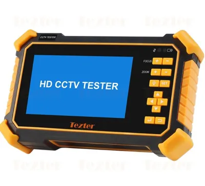 Монитор-тестер Tezter TSH-H-4,3, 4.3", 8Мп TVI/CVI/AHD/CVBS, RS485