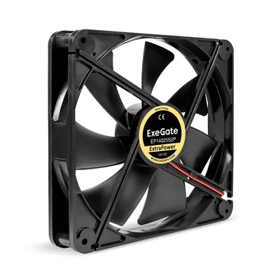 Вентилятор ExeGate EX295247RUS, 140x140x25 мм, 12В DC, 1600 RPM