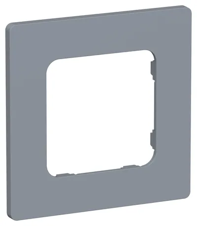 Рамка для выключателя IEK FLITE РУ-1-К-ФлМ, 1-местная, IP20, маренго