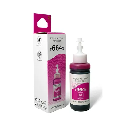 Чернила NV Print NV-C13T66434A, Magenta, 70мл, для Epson C13T66434