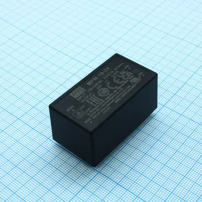 Источник питания Mean Well MPM-10-24, AC-DC, мед., 10Вт, 24В/0.42А