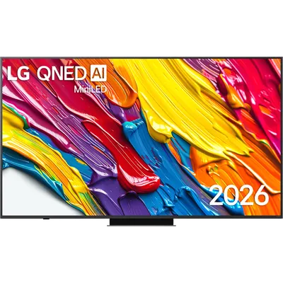 Телевизор LG 75QNED83B6A.ARUG, 75", 4K UHD, QNED, 120 Гц, webOS