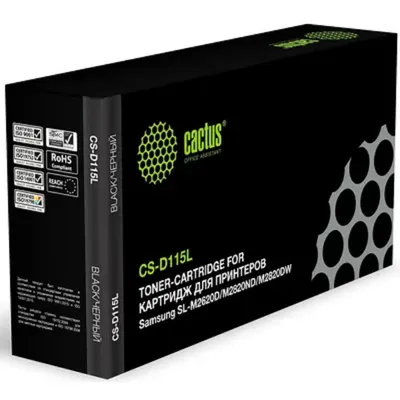 Картридж Cactus CS-D115L, тонер черный, 3000 стр., для SL-M2620D/M2820ND/M2820DW