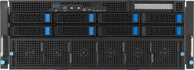 Сервер ASUS ESC8000-E11-SKU1 4U, 2x LGA4677, 32x DDR5, 8x SATA/SAS, 3000 Вт