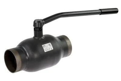 Кран шаровой Ридан WW DN125 PN25, сталь, приварной, рукоятка