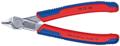 Бокорезы Knipex KN-7813125 ElecTronic Super Knips, 125 мм, INOX