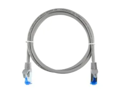 Патч-корд NIKOMAX ESSENTIAL NMC-PC4SE55B-ES-005-C-GY, S/FTP Cat.6, 0.5 м, серый