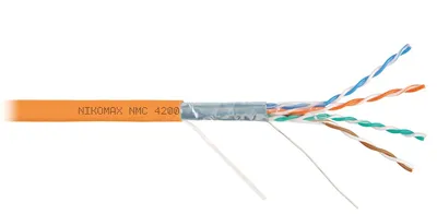 Кабель NIKOMAX NMC 4200C-OR, F/UTP кат.5e, 305м, нг(А)-HF