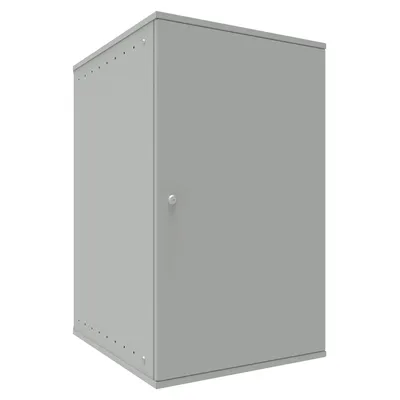 Шкаф телекоммуникационный настенный SNR SNR-TWC-18-MDL, 18U, 600x523x866мм, металлическая дверь