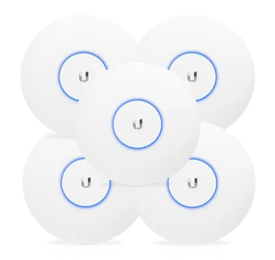 Точка доступа Ubiquiti UAP-AC-SHD-5 UniFi AP AC SHD, 2533 Мбит/с, комплект 5 шт
