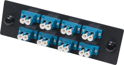 Панель адаптерная LANMASTER LAN-APM-8xSC/OS2, 8xSC, 1U, сталь