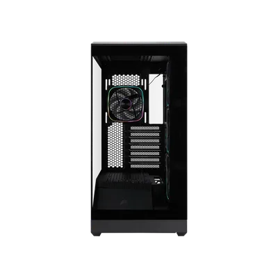 Корпус 1stPlayer GM7 ARGB Black, ATX, 4×120 мм ARGB, окно