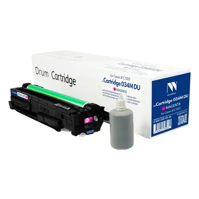 Фотобарабан NV Print NV-034MDUM, пурпурный, для Canon iR C1225, 34000 страниц