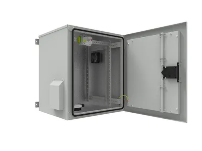Шкаф уличный SNR SNR-OWC-156060-CHM, 15U, 600 мм, IP54, нагрев и охлаждение