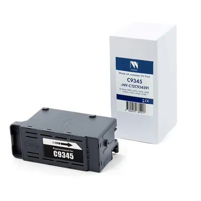 Контейнер для отработанных чернил NV Print NV-C12C934591 (C9345), 1 шт, черный