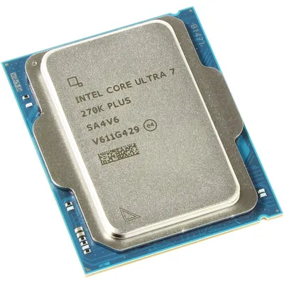 Процессор Intel Core Ultra 7 270K Plus, LGA1851, 24 ядра/24 потока, 3.7–5.5 ГГц, 36 МБ, 125 Вт, OEM