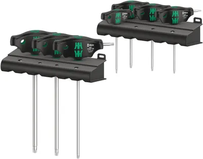 Набор отвёрток WERA WE-023452, 467/7 TORX HF Set 1, TX10–TX45, 7 предметов