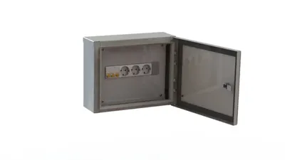 Щит распределительный SNR SNR-UFDB-26533125-IP54-V1, навесной, 12 модулей, IP54