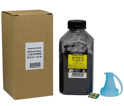 Заправочный комплект Hi-Black 4010715509379 для Pantum TL-420X, 6 k + чип, Bk