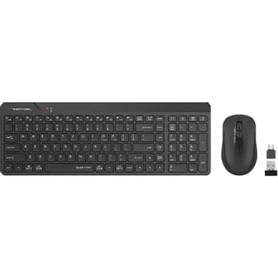 Комплект A4Tech Fstyler FG2300 Air2, клавиатура + мышь, беспроводной, USB, чёрный