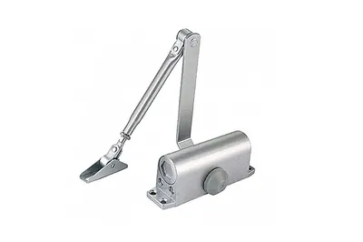 Доводчик дверной ZKTeco DC80120, двери 80–120 кг, ширина до 1200 мм, крепёж 208×19 мм