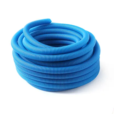 Труба гофрированная PRO AQUA PECP2516B, ПНД, 25 мм, бухта 25 м, синяя