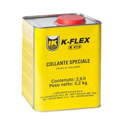 Клей K-FLEX K414, монокомпонентный, полихлоропреновый каучук, банка 2,6 л
