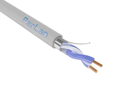 Кабель для СКС и IP-сетей ParLan F/UTP Cat5e PVC 1х2х0,52 (305м) Паритет