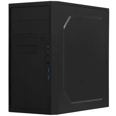 Корпус Foxline FL-733R с БП 600 Вт, mATX, 2×5.25" внеш., 5×3.5" внутр.