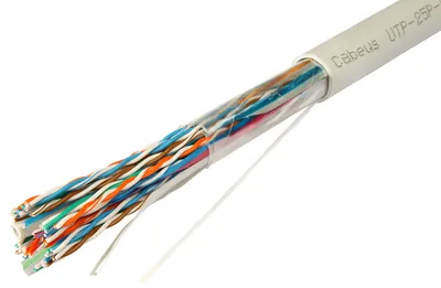 Кабель Cabeus UTP-25P-Cat.5-IN, витая пара, 25 пар