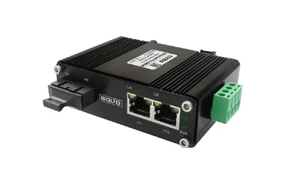Медиаконвертер Болид Ethernet-FX-SM40, 10/100 Мбит/с, одномодовый, 40 км