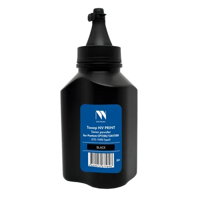 Тонерный картридж NV Print NV-CP1100-Type2-80GBK, черный, 80 г, CTL-1100