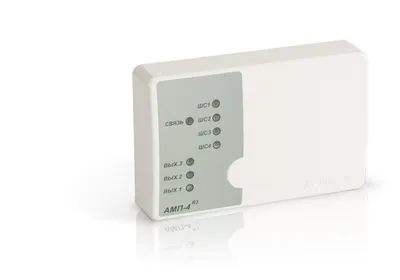 Метка адресная Рубеж АМП-4-R3, 4 ШС, 12 В DC, прот. R3