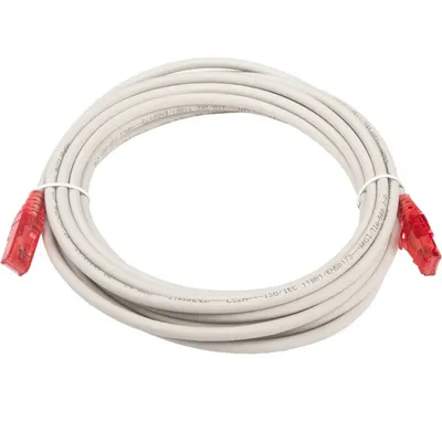 Патч-корд Hyperline PC-LPM-UTP-RJ45-RJ45-C5e-5M-LSZH-GY, U/UTP, Cat.5e, 5 м, серый