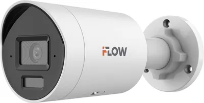 IP-камера цилиндрическая IFLOW F-IC-2182C2M(4mm), 8Мп, объектив 4мм, Smart подсветка 40м