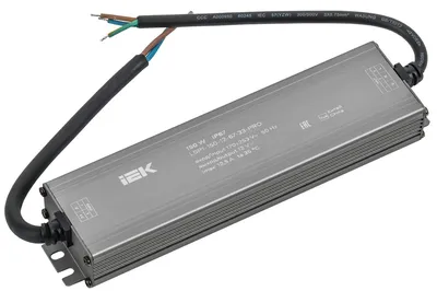 Драйвер LED IEK LSP1-150-12-67-33-PRO, 150 Вт, 12 В, IP67