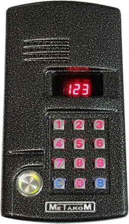 Блок вызова Метаком MK2003.2-TM4E, видеопанель, 15-18В