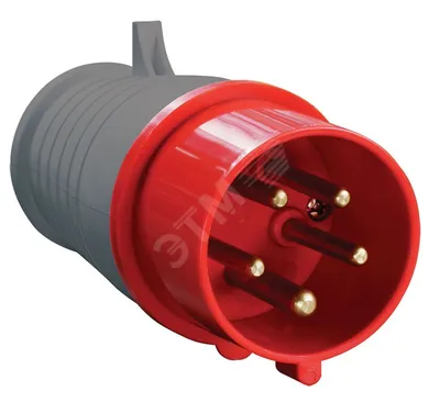Вилка IEK PSR02-016-5, кабельная, 16 А, 3P+N+E, 380 В, IP44