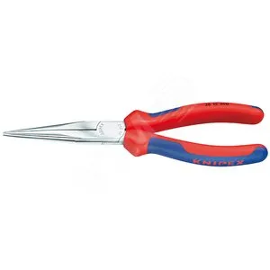 Плоскогубцы Knipex KN-3815200, плоскокруглые губки, 200 мм