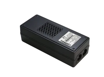 PoE-инжектор TRASSIR TR-I60WPoE++, 60 Вт, 2×RJ45 1 Гбит/с, IEEE 802.3af/at/bt