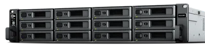 СХД Synology RS2423+-NC2-003, 2U 12 отсеков, AMD Ryzen V1780B 3,35 ГГц, 8 ГБ DDR4