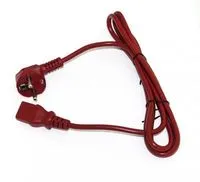 Кабель питания LANMASTER LAN-PP13/14-10-RD, C13–C14, 3×0,75 мм², 10 м
