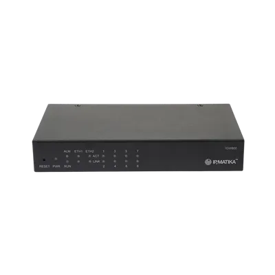 VoIP-шлюз IPmatika IGW800, 8×FXS, 2×RJ45