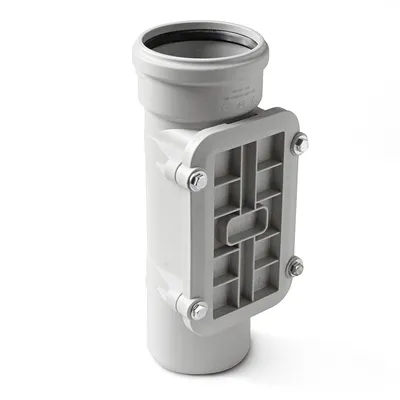 Ревизия PRO AQUA STPL60110, 110 мм, раструбная, PP, белая