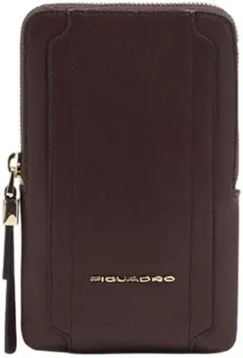 Сумка для телефона Piquadro Circle AC6835W92R/BORO, натур. кожа, сливовая